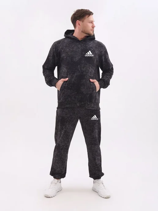 HN Fashion Костюмы Adidas, черный, фото 3