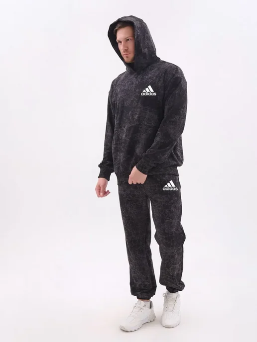 HN Fashion Костюмы Adidas, черный, фото 4