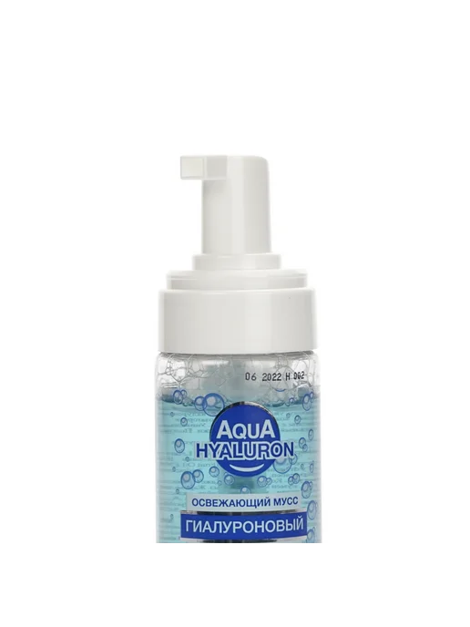 Floresan Освежающий мусс для умывания AQUA HYALURON, 3шт по 150мл, 150 мл, фото 3