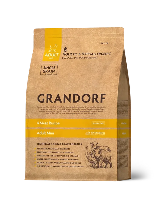 Сухой корм Grandorf' Грандорф Вида для собак, мелкие, мясо, 1 кг, фото 2