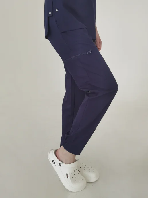 Eywa Medical Fashion Брюки медицинские, синий, фото 2