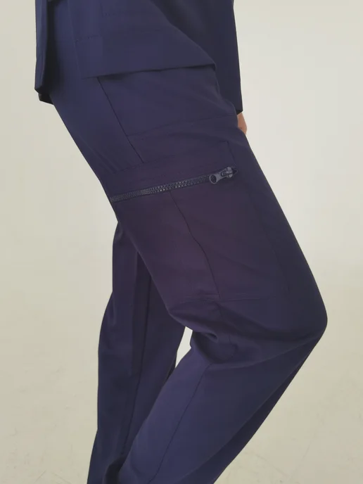 Eywa Medical Fashion Брюки медицинские, синий, фото 3