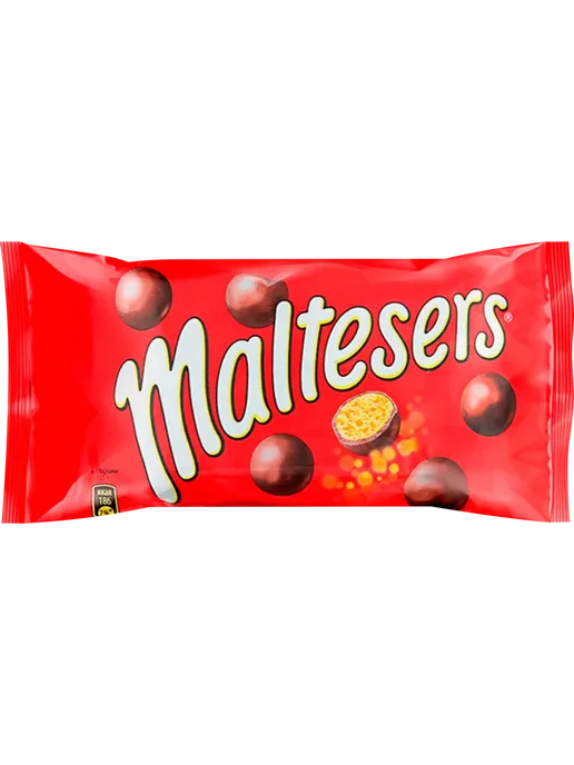 Драже MALTESERS Хрустящие шарики покрытые молочным шоколадо, вариант, фото 2