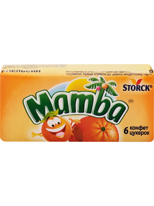 Конфеты жевательные MAMBA, вариант