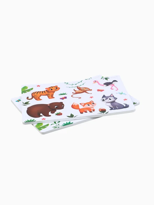 Крошка Я Игрушки для ванны «Зоопарк», Eva 12 шт, 12 шт, фото 7