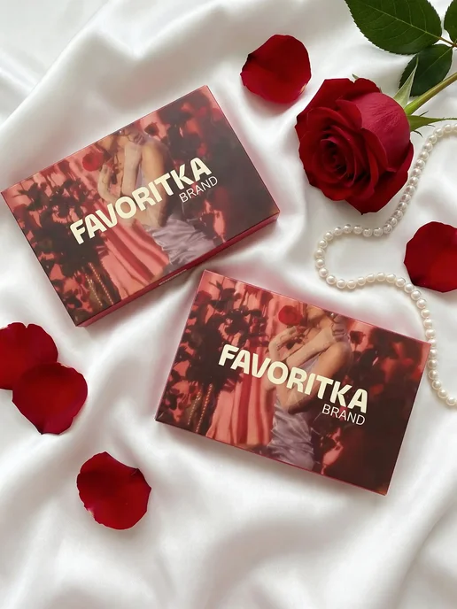 FAVORITKA BRAND Кружевной комплект нижнего белья, коричневый, фото 8
