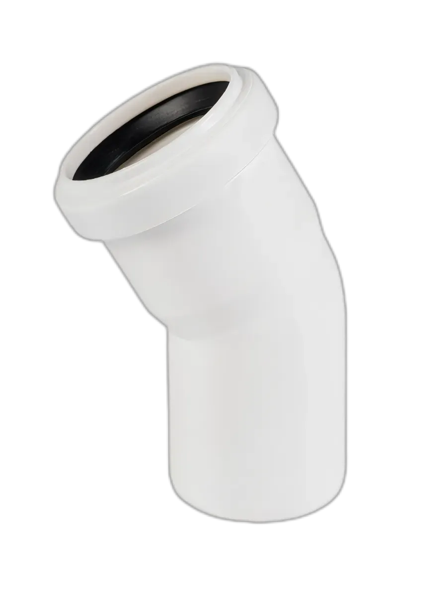 Отвод канализационный Comfort Plus D50 30°