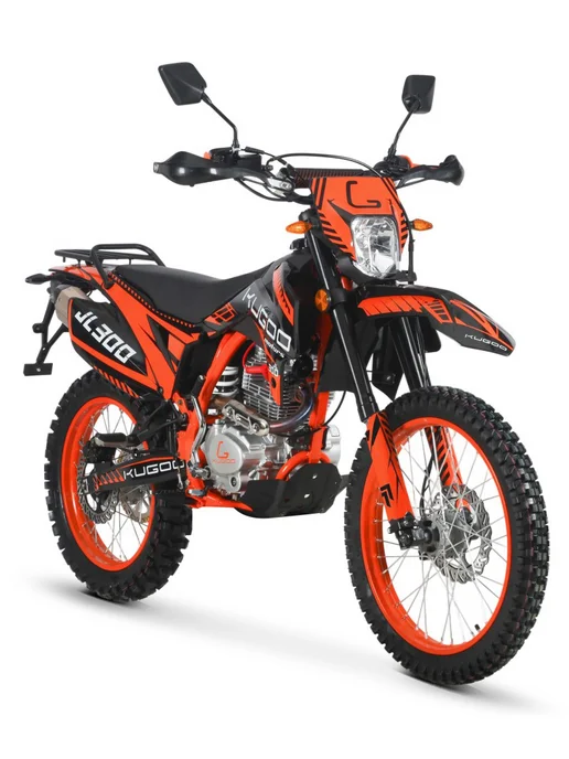 KUGOO Бензиновый мотоцикл Enduro JL-300, черный, фото 5