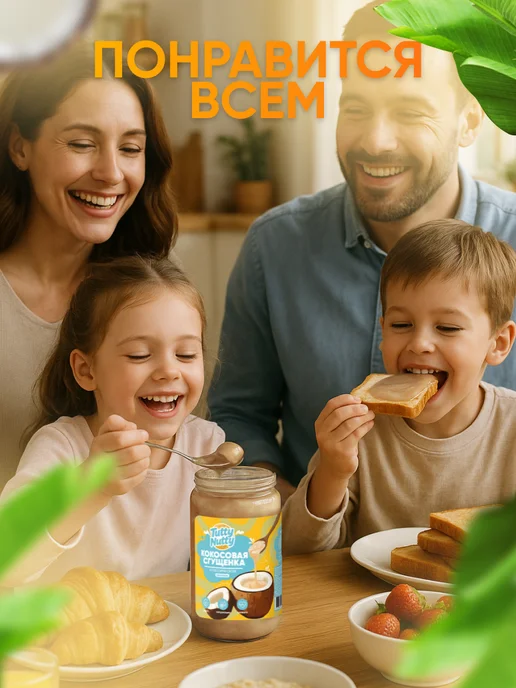 Tutty Nutty Кокосовая сгущенка без сахара низкокалорийная, вариант, фото 7