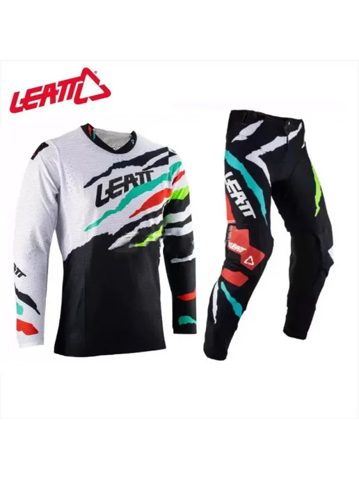 LEATT 2025 Новый комплект экипировки для мотокросса куртка и…, синий, фото 3