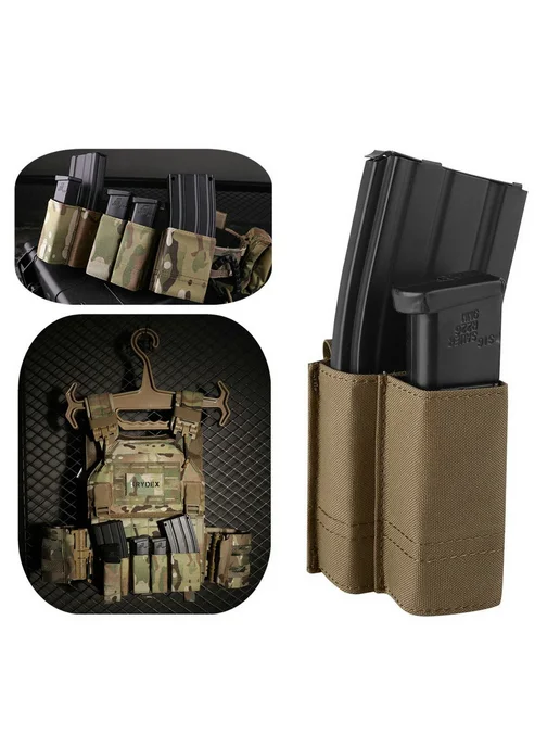 KRYDEX Тактический подсумок для магазина АК 7.62 5.56+ПЯ ПМ, вариант