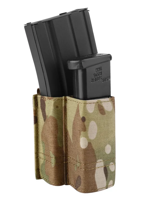 KRYDEX Тактический подсумок для магазина АК 7.62 5.56+ПЯ ПМ, зеленый, фото 3