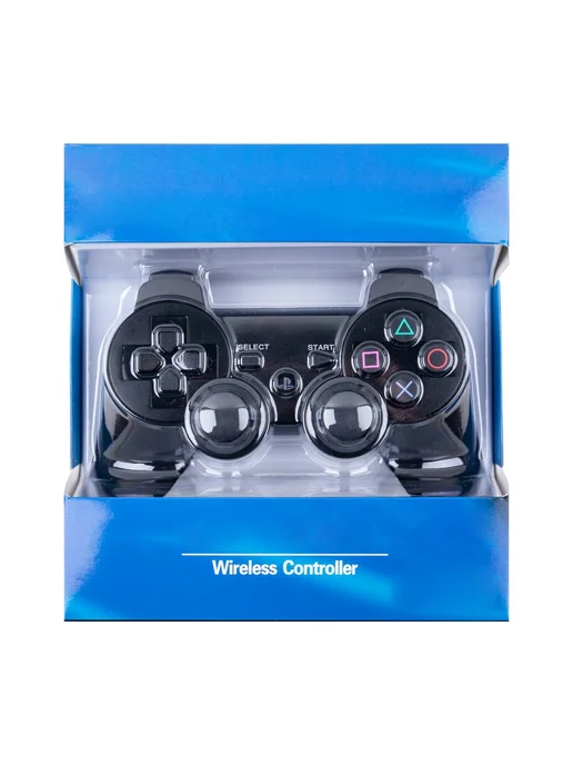 Sony PlayStation 3 ГЕЙМПАД Геймпад для Sony PlayStation 3 черный (без гироскопа), черный, фото 4