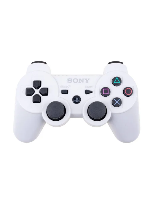 Sony PlayStation 3 ГЕЙМПАД Геймпад для Sony PlayStation 3 черный (без гироскопа), белый