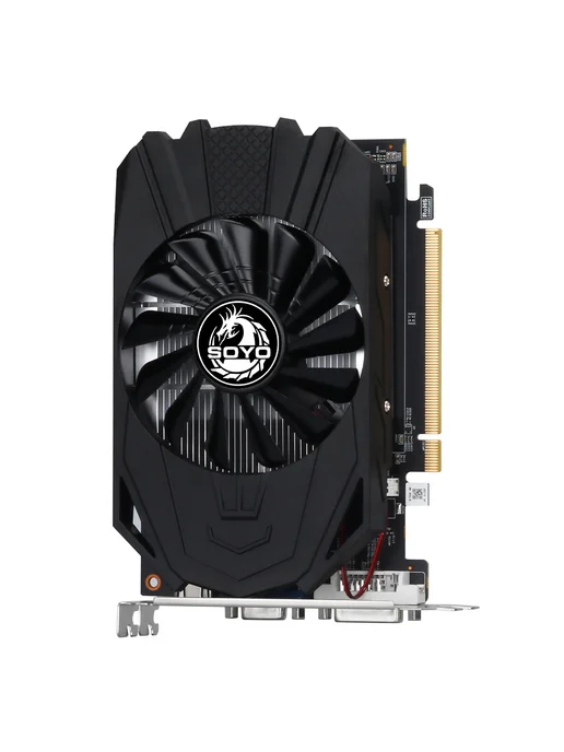 SOYO Видеокарта AMD R7 350 GDDR5 4GB для настольного компьютера, 4 ГБ, фото 4