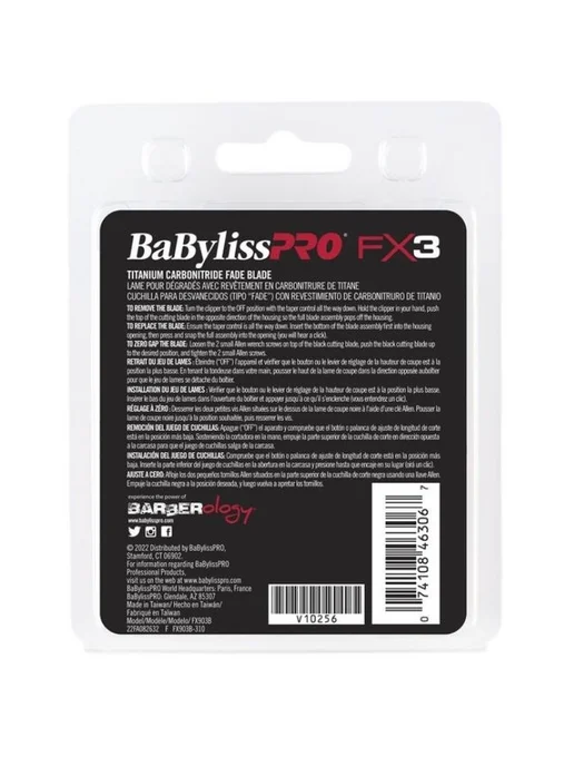 BaByliss PRO Нож FX903BME машинки для стрижки, Нож машинки для стрижки, фото 3