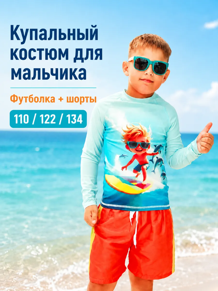 Купальный костюм солнцезащитный