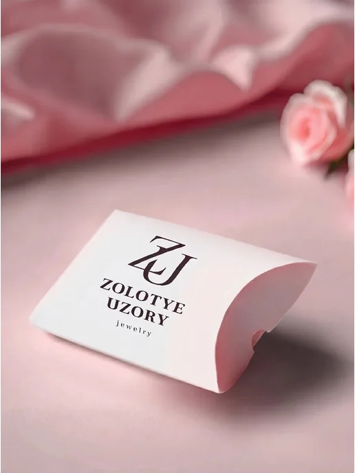 ZOLOTYE UZORY Пирсинг в нос золотой 585 с фианитами, золотой, фото 6