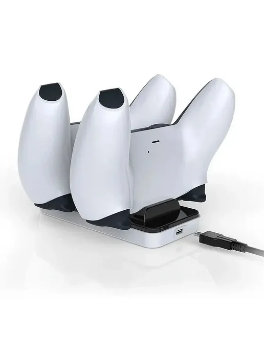 Zarboni Док станция зарядка для геймпадов PS5 DualSense, вариант, фото 3