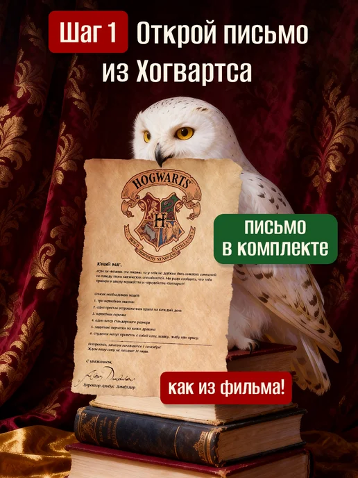 PRO опыты Набор опытов для детей Harry Potter Гарри Поттер 16в1, красный, фото 5