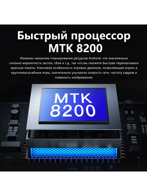 Смартфон VOVE Reno10 Pro 12/512 ГБ, синий, фото 5