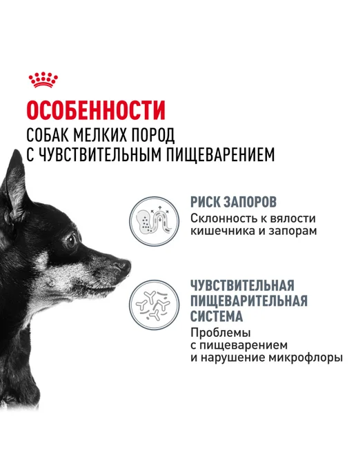 Сухой корм Royal canin Пищеварения для собак, мелкие, 3 кг, фото 2
