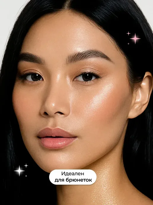 Latte Beauty Хайлайтер в стике для лица и тела сияющий, натуральный 01, серый, фото 8