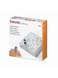 Электропростыня Beurer UB 60 150x80 см белый 461444287 купить за 7 641 ₽ в интернет‑магазине Wildberries