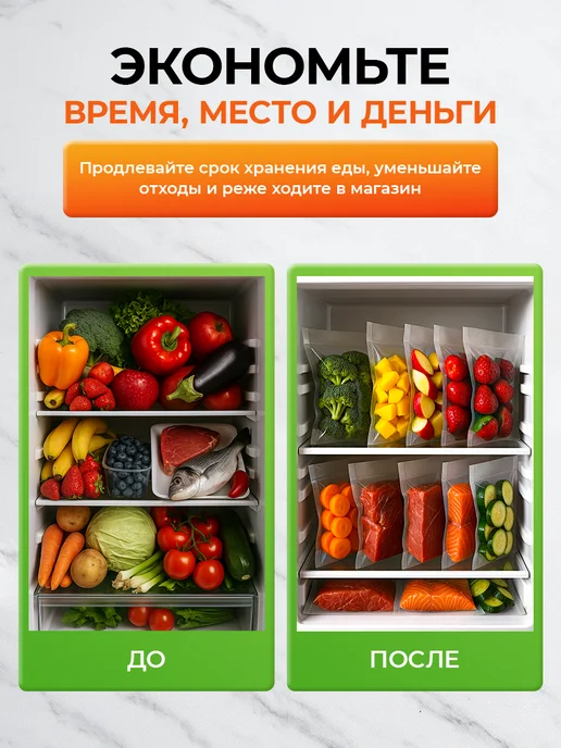 SARDAR Home Вакууматор для продуктов с запайкой и пакетами, белый, фото 2