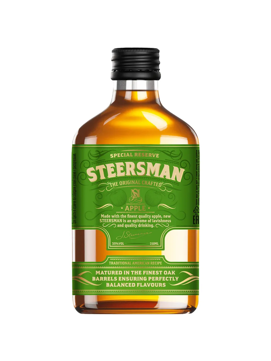 Напиток спиртной Steersman Apple 0,25 л
