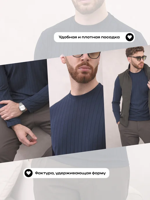 Sport Mixx Лонгслив с длинным рукавом облегающий, синий, фото 6