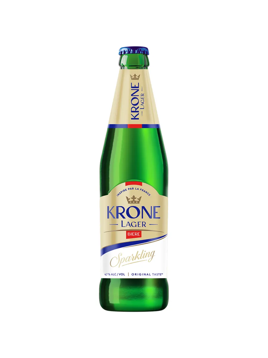 Пиво Krone Lager Biere светлое 0,45 л