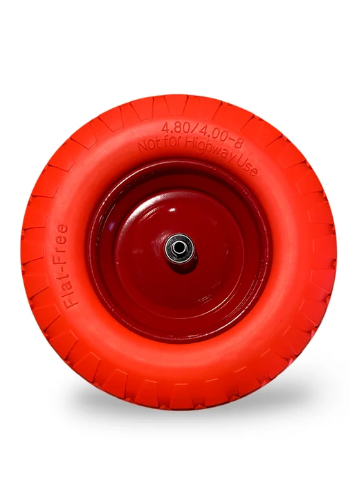 Колесо для тачки 16x4 00x8 12 полиуретановое PU1602, 16x4, фото 7