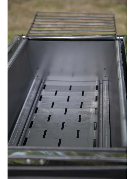 ROYAL BBQ Мангал гриль 54x34x55 см с откидными решетками в коробке, 54x34x55 см, фото 6
