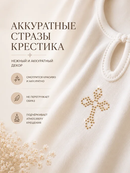 Крестильная рубашка, вариант, фото 5