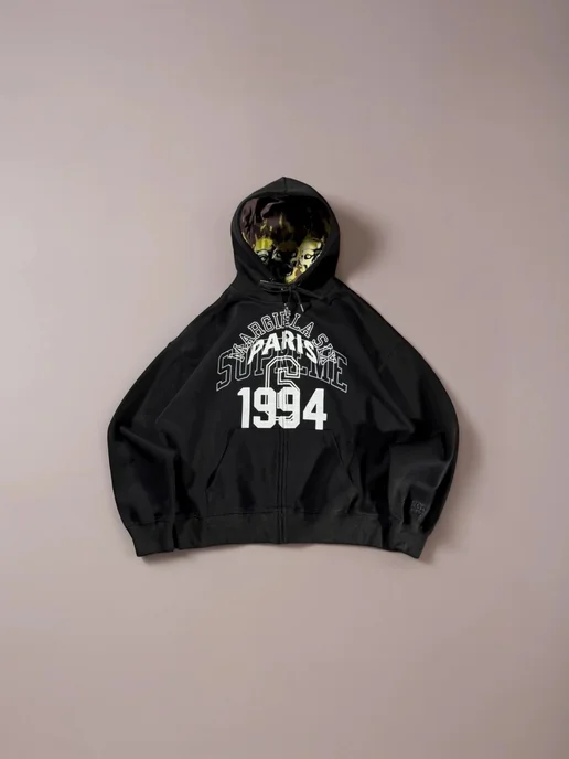 Supreme ST.supreme XLタンクトップ　黒　黄色 ナイキ SB ダンク ロー プレミアム バロックブラウン/ガムライト
