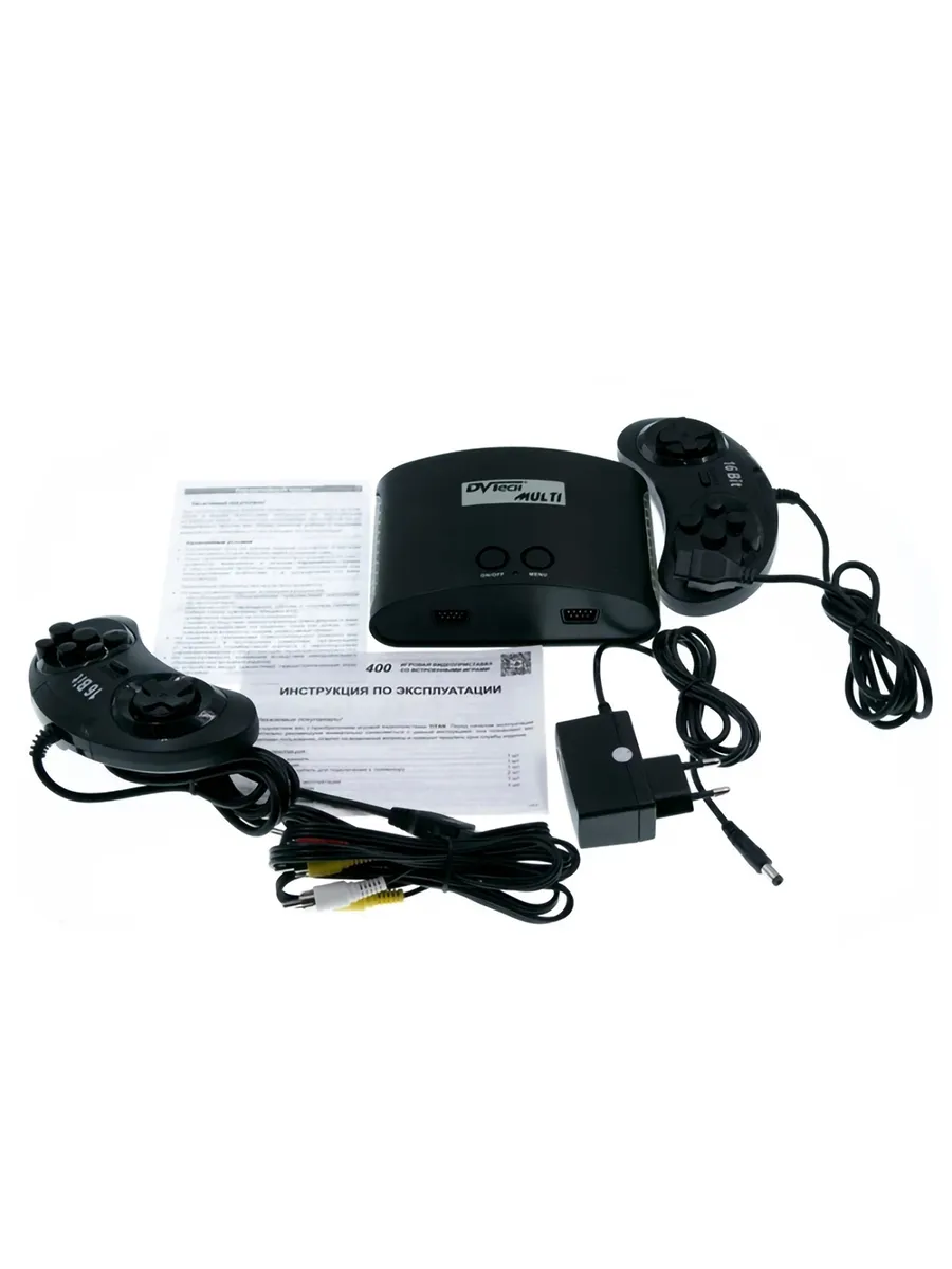 Игровая приставка DVTech MT 400 игр 8-Bit + 16-Bit Игровая приставка DVTech MT 400 игр 8-Bit + 16-Bit