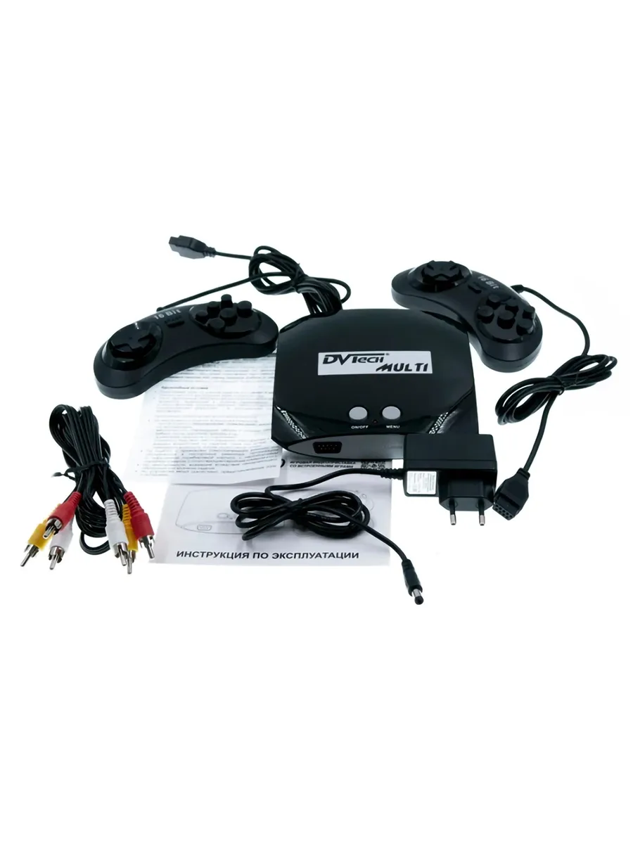 Игровая приставка DVTech MT 500 игр 8-Bit + 16-Bit Игровая приставка DVTech MT 500 игр 8-Bit + 16-Bit