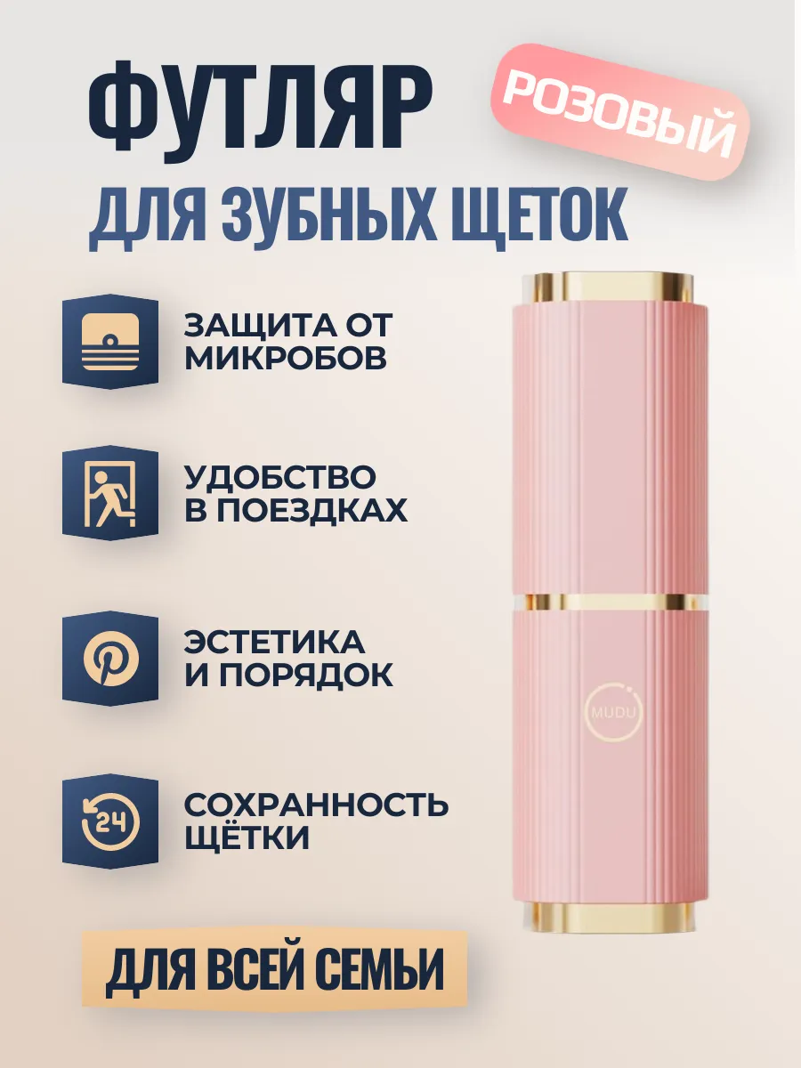 Футляр для зубной щетки и пасты