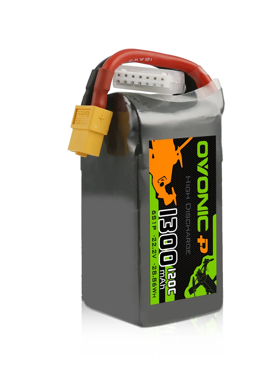 Ovonic 6S 22.2V 1300mAh 120C LiPo Battery
