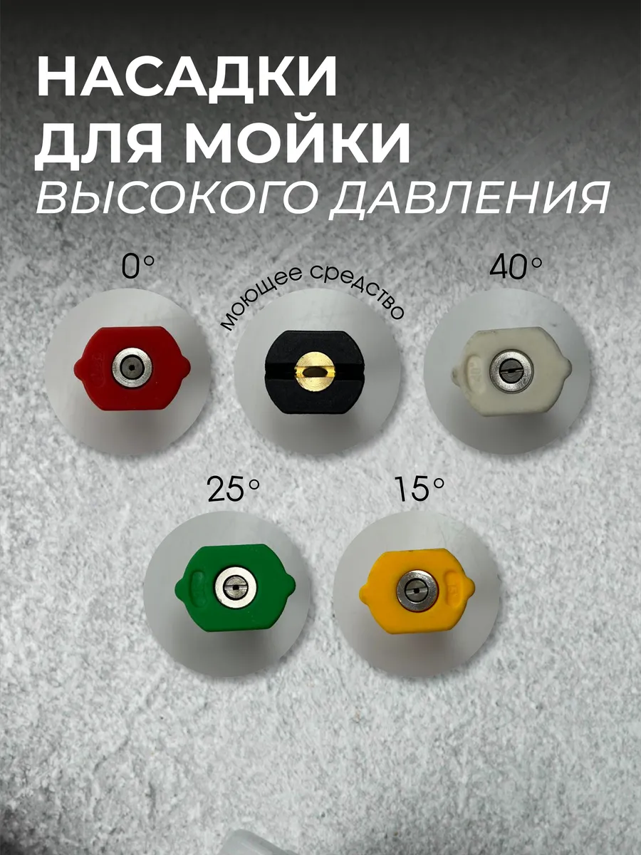 насадки для мойки высокого давления