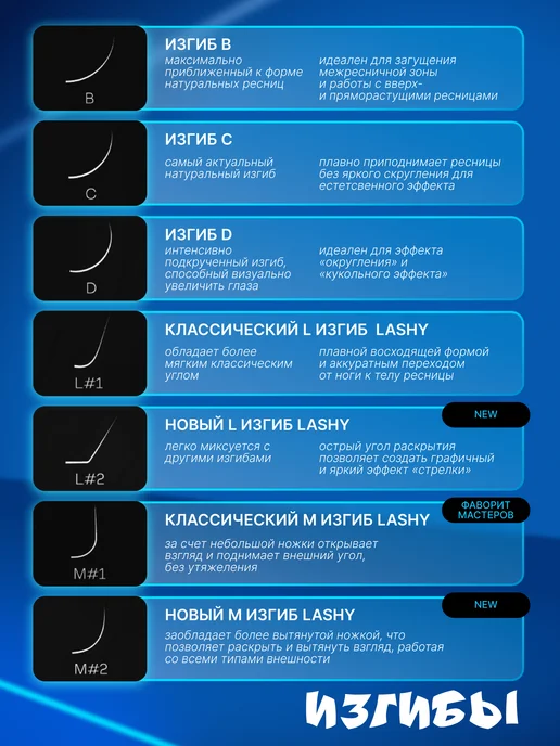 LASHY Ресницы для наращивания коричневые Shok шок L1 0.07 6-13мм, коричневый, фото 5