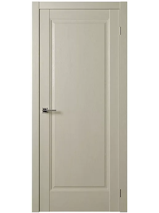 DecorPaneli Межкомнатная дверь Decor1 Ясень Белый глухая 800 мм, бежевый, фото 2