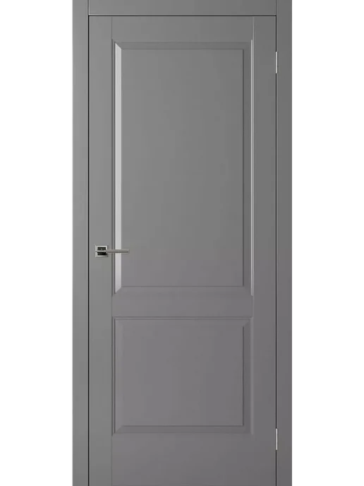 DecorPaneli Дверь межкомнатная Decor 3 Renolit глухая антрацит, серый, фото 2