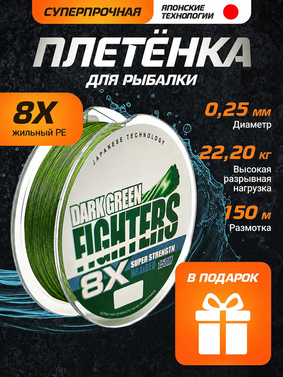 Плетенка шнур для рыбалки