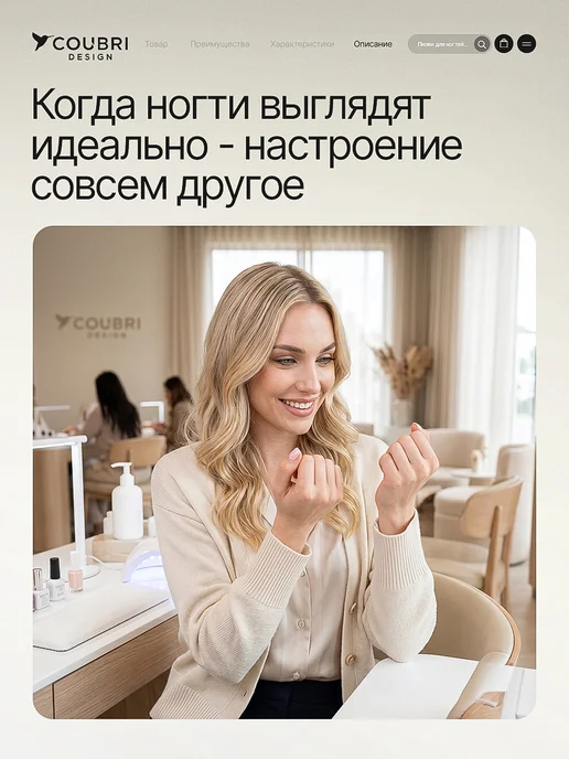 COUBRI DESIGN Пилки для ногтей для маникюра 180 240 грит набор CD 50шт, 50 шт, фото 3