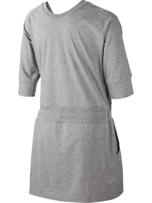 Nike Платье G NSW DRESS JERSEY, серый, фото 7