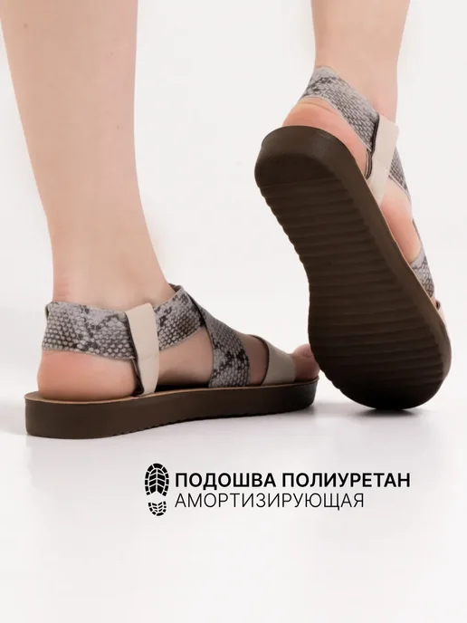 T.TACCARDI Сандалии летние на платформе, черный, фото 3