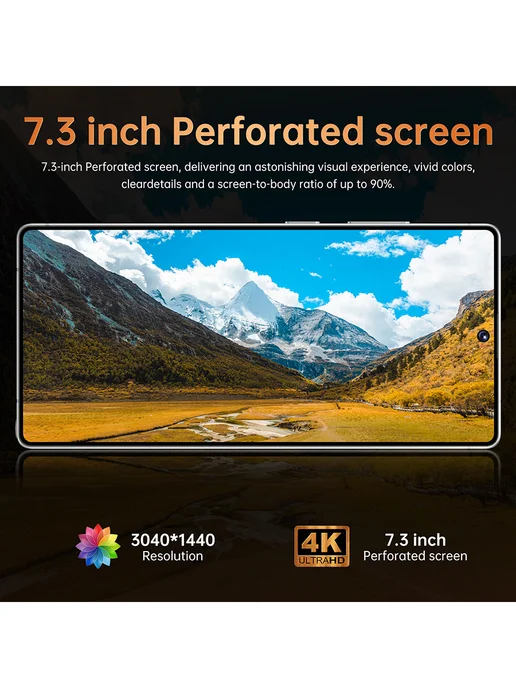 Смартфон TECHAURA S25 Ultra 12/512 ГБ, золотой, фото 4
