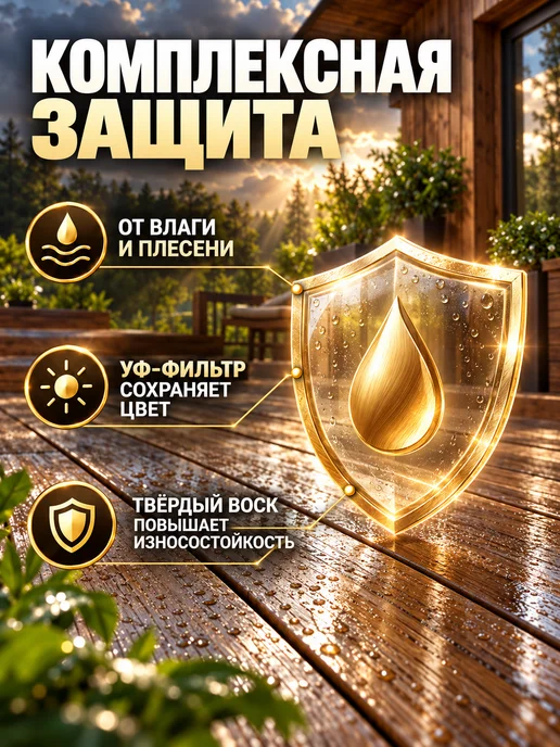 Neomid Неомид Масло для террас Terrace (0,75 л) Светлый дуб, 750 мл, фото 3